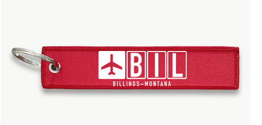 BIL AIRPORT KEY CHAIN